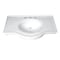 Fauceture VPB1378B Templeton 37" x 22" Ceramic Console Sink Basin, White VPB1378B - alternate 1